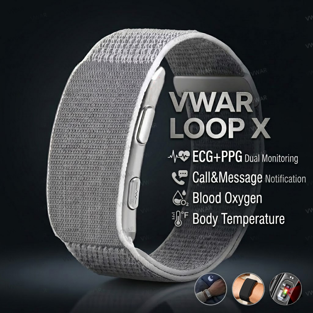 Xbody Health & Wellness Functional Integrative Medicine Office & Medical Spa Wayne - Bracelet intelligent VWAR Loop X ECG,