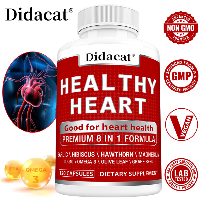 Health Wellness And - Capsules pour la santé cardiaque avec
