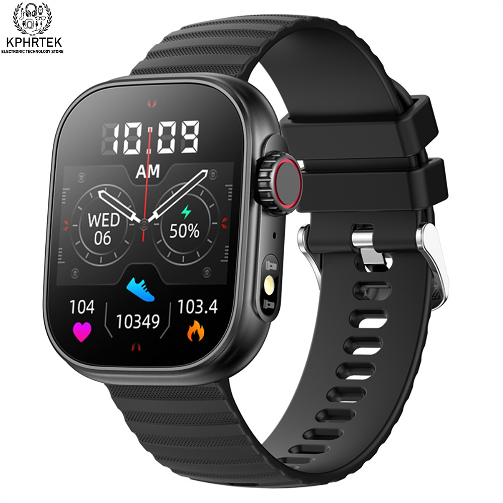 Xbody Health & Wellness Functional Integrative Medicine Office & Medical Spa Wayne - Montre connectée ZW39 pour hommes, Bluetooth