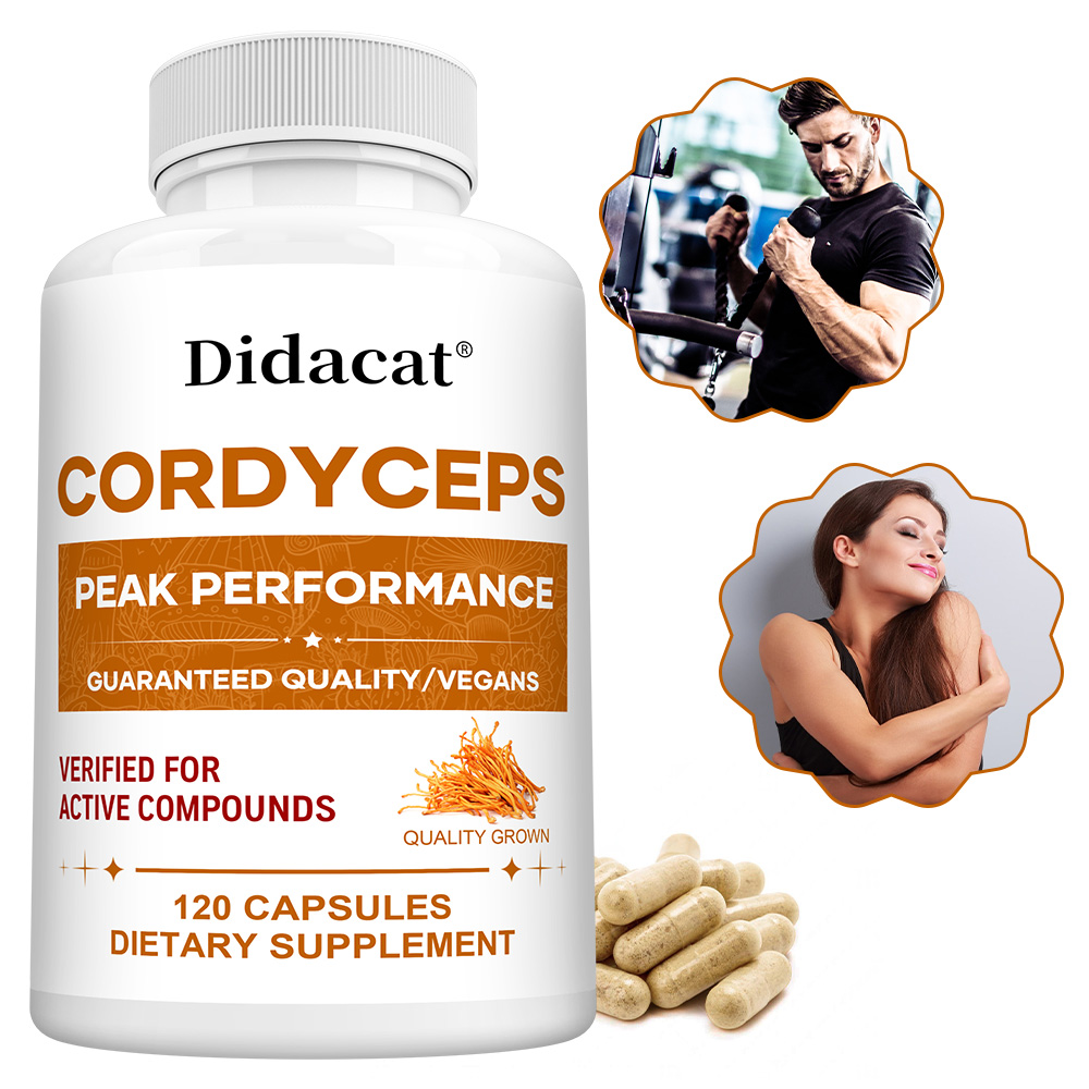 Health Wellness And - Capsules de Cordyceps 1000mg, Complément Alimentaire