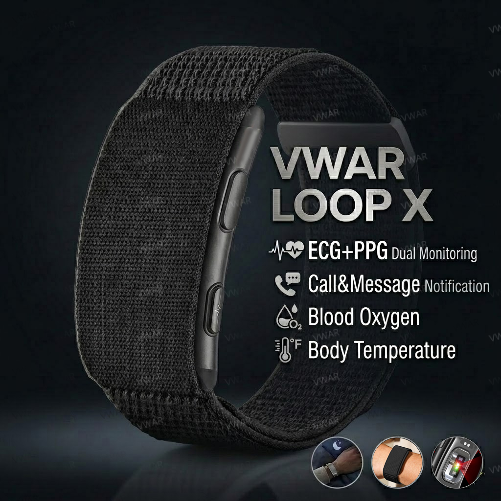 Xbody Health & Wellness Functional Integrative Medicine Office & Medical Spa Wayne - Bracelet intelligent VWAR LOOP X ECG,