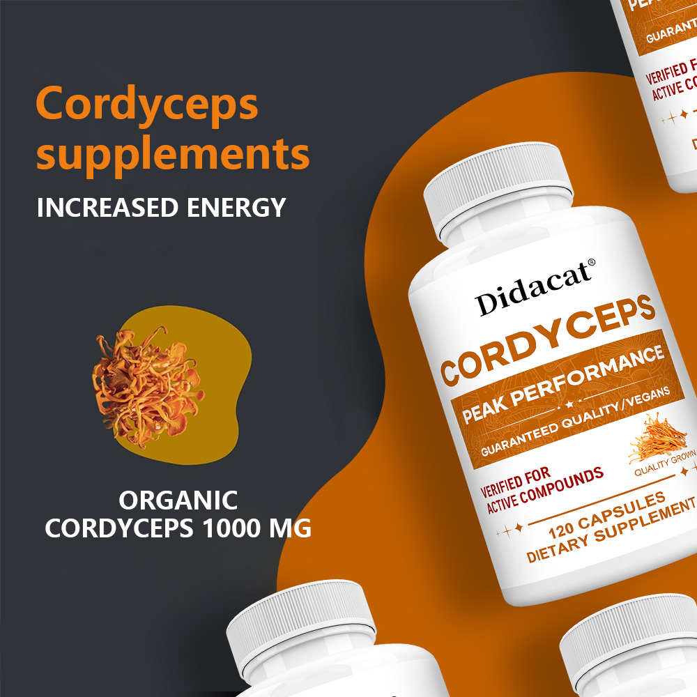 Capsules de Cordyceps 1000mg,  - Health Wellness And avis et prix