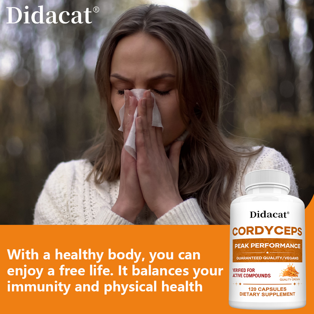 Capsules de Cordyceps 1000mg,  - Health Wellness And avis et prix